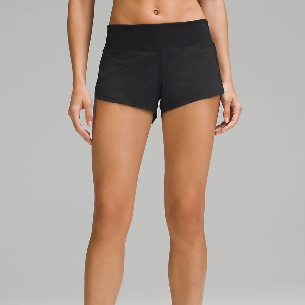 Lululemon Speed Up Shorts 2.5 Black